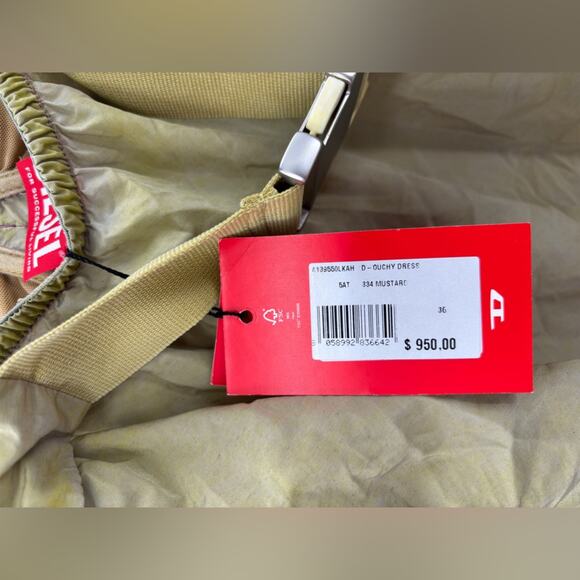 Diesel Ouchy Dress in Mustard 36/XS - Picture 5 of 10